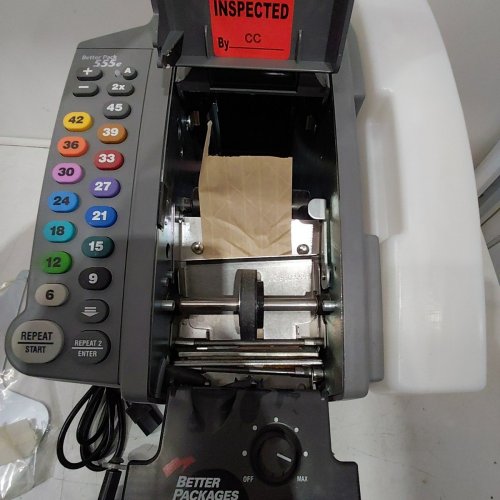 BETTER PACK WATER-ACTIVATED TAPE DISPENSER - 115VAC 60 HZ 4.0 AMP - GRAY (MODEL: 555ES) image 4