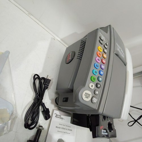 BETTER PACK WATER-ACTIVATED TAPE DISPENSER - 115VAC 60 HZ 4.0 AMP - GRAY (MODEL: 555ES) image 6