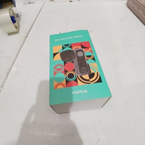 BOIFUN WIRELESS VIDEO DOORBELL - BLACK (MODEL: BELL J1) image 4