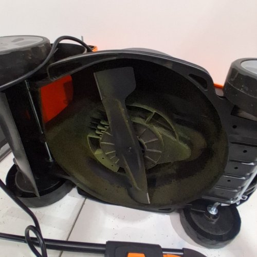 LAWNMASTER ELECTRIC CORDED LAWN MOWER - 11AMP - 14" - ORANGE (MODEL: MEB1114K) image 4