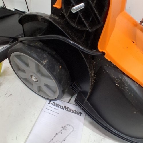 LAWNMASTER ELECTRIC CORDED LAWN MOWER - 11AMP - 14" - ORANGE (MODEL: MEB1114K) image 8