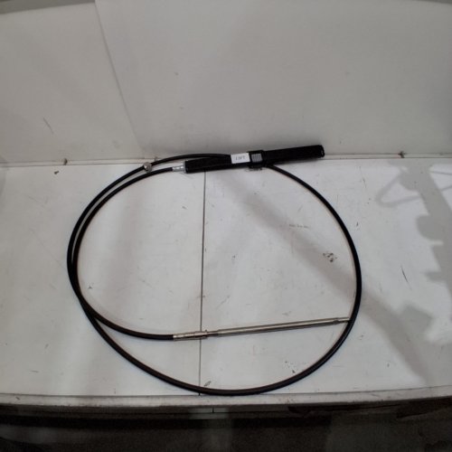TELEFLEX BACK MOUNT SINGLE STEERING RACK CABLE - 13FT - BLACK (MODEL: SSC13410) image 2
