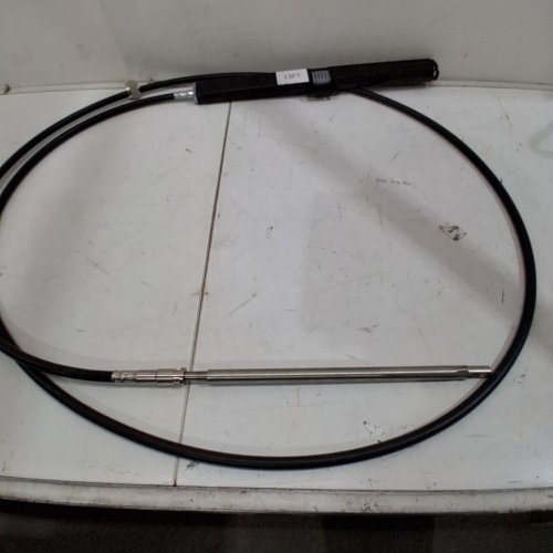 TELEFLEX BACK MOUNT SINGLE STEERING RACK CABLE - 13FT - BLACK (MODEL: SSC13410) image 4