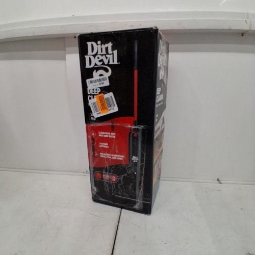 DIRT DEVIL STEAM MOP CLEANER FOR SEALED HARD FLOORS - RED/BLACK - (MODEL:WD20000) image 6
