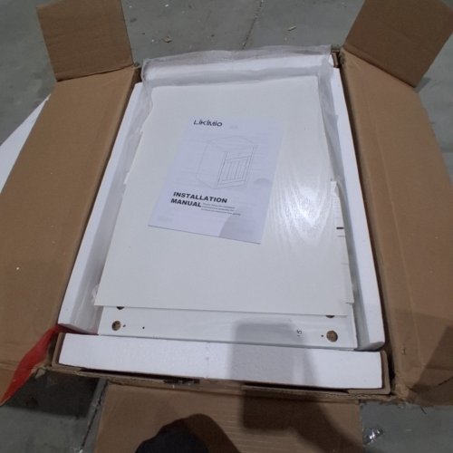 LIKIMIO NIGHTSTAND WITH DRAWER AND CABINET DOOR - WHITE (MODEL:HK-CTG-12) image 3