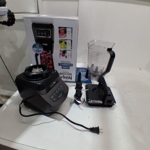 NINJA PROFESSIONAL PLUS BLENDER - 1200W - 120 V - 72 OZ - BLACK (MODEL: BN701C) image 4