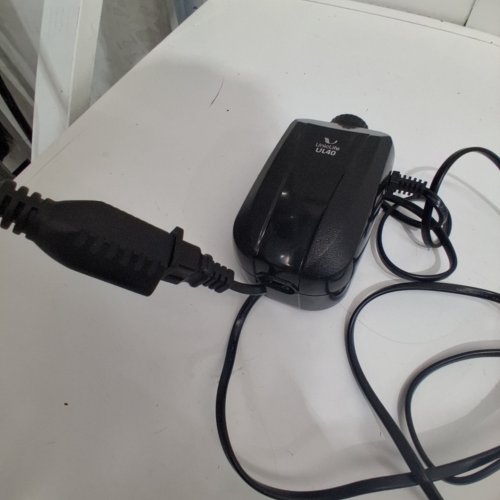 UNICLIFE ADJUSTABLE AQUARIUM SINGLE AIR PUMP - 30GPH (4L/MIN), 4W, 0.016MPA WITH AIR TUBING VALVE STONE ACCESSORIES - BLACK (MODEL: UL40) image 2
