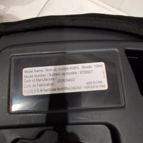 CHICCO KIDFIT CLEARTEX PLUS 2-IN-1 BOOSTER CAR SEAT - FOR AGES 4 YEARS AND UP - 40-110 LBS - BLACK & GREY (MODEL: 8708927) image 2