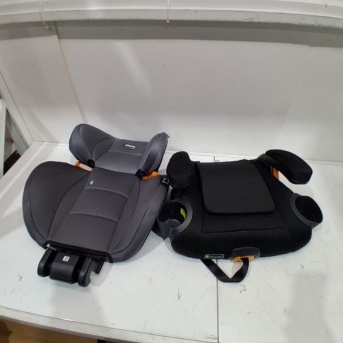 CHICCO KIDFIT CLEARTEX PLUS 2-IN-1 BOOSTER CAR SEAT - FOR AGES 4 YEARS AND UP - 40-110 LBS - BLACK & GREY (MODEL: 8708927) image 3