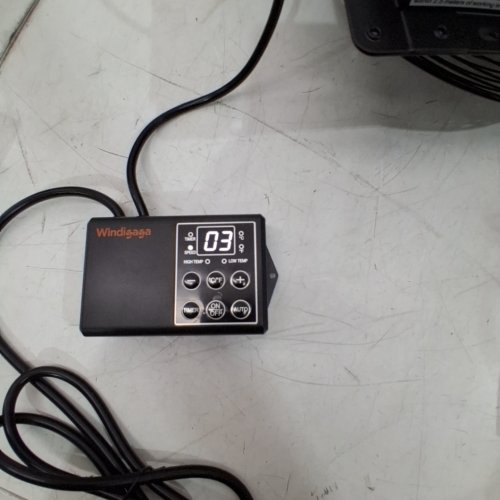 EHIAIR SHUTTER EXHAUST FAN - 120 V, 40W - BLACK (MODEL: HIFANXEXHAUST12) image 2