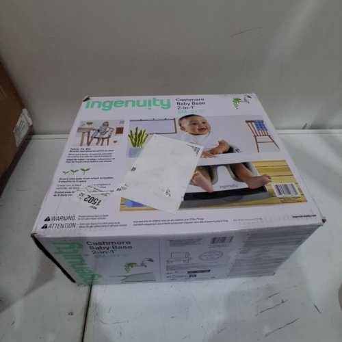 INGENUITY BABY BASE 2-IN-1 SEAT BOOSTER FEEDING SEAT - CASHMERE image 3