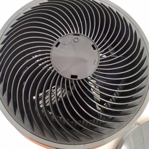DREO TURBOPOLY OSCILLATING PEDESTAL SMART FAN, WI-FI/VOICE CONTROL, 100FT 20DB QUIET CIRCULATOR, RGB LIGHT - 37"-42'' ADJUSTABLE HEIGHT - BLACK (MODEL: DR-HPF017S) image 7