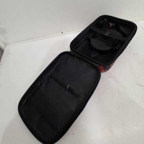 SIMUMU HARD SHELLSHOCK OCULUS VR CARRYING CASE - 8" X 13" - ORANGE/BLACK image 3