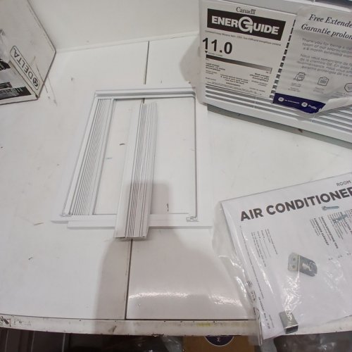 GENERAL ELECTRIC GE APPLIANCES MECHANICAL ROOM AIR CONDITIONER FOR SMALL ROOMS - 5000BTU - 150SQ. FT. (MODEL: AWAS05BWFC) image 4