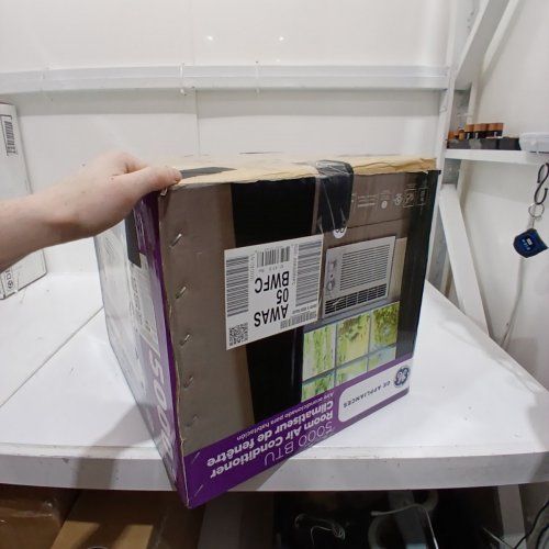 GENERAL ELECTRIC GE APPLIANCES MECHANICAL ROOM AIR CONDITIONER FOR SMALL ROOMS - 5000BTU - 150SQ. FT. (MODEL: AWAS05BWFC) image 8