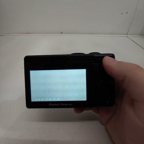 YROVJA DIGITAL CAMERA WITH 80° FLIP SCREEN AND 16X ZOOM -4K - 128G - BLACK image 2