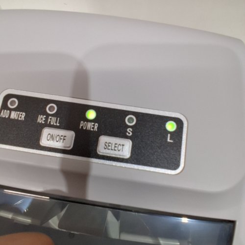 FRIGIDAIRE COMPACT COUNTERTOP ELECTRIC ICE MAKER - MAKES 26LBS OF ICE/DAY - SILVER (MODEL: EFIC189-B-SILVER) image 2