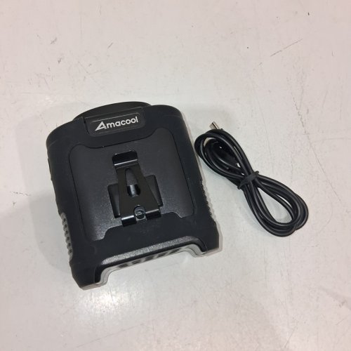 AMACOOL PORTABLE WAIST FAN WITH LIGHT - 5 MODES - BLACK (MODEL: K50) image 5