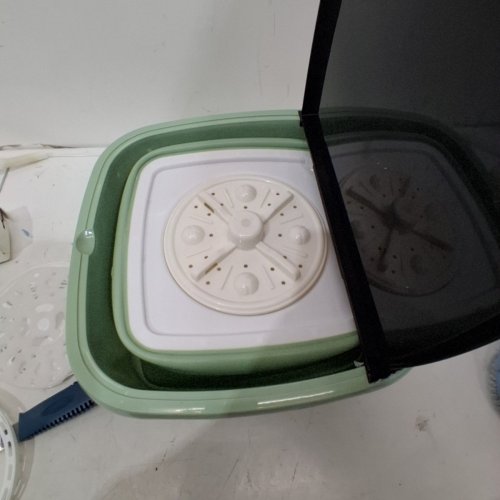 MINI FOLDING WASHING MACHINE - 6.5L - GREEN image 4
