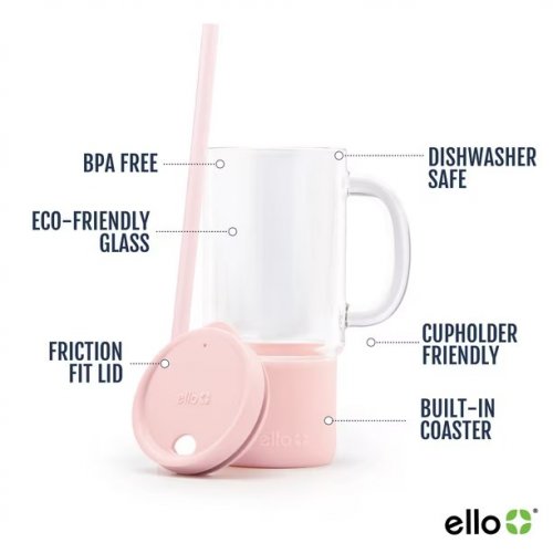 ELLO TUMBLER - 16 OZ - PINK (ITEM: 870-CA24-076) image 2