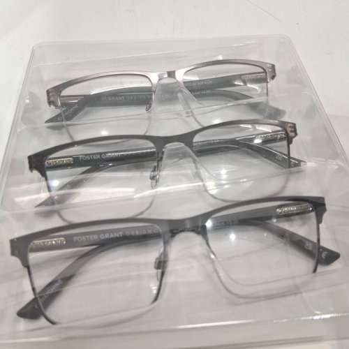 3PK FOSTER GRANT READING GLASSES - +2.00 - BLACK / GRAY (STYLE: 6971200) image 4