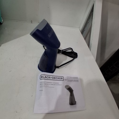 BLACK+DECKER COMPACT GARMENT STEAMER - MAUVE/PURPLE (MODEL:HGS012P) image 3