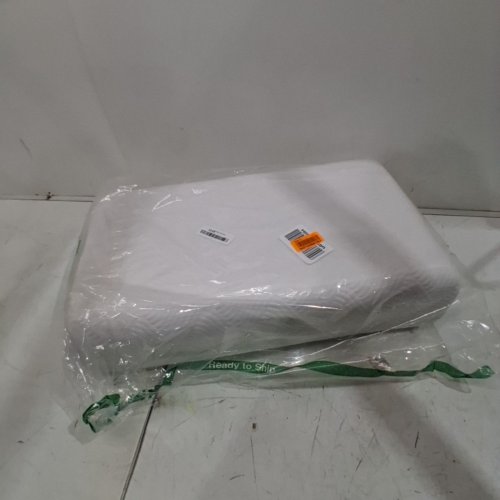 HUHU SLEEP MEMORY FOAM FIRM LAYER CUBE PILLOW FOR SIDE SLEEPER - 5" - WHITE image 2