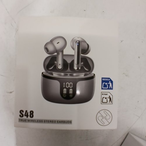 TRUE WIRELESS STEREO EARBUDS - WHITE (STYLE: S48) image 3