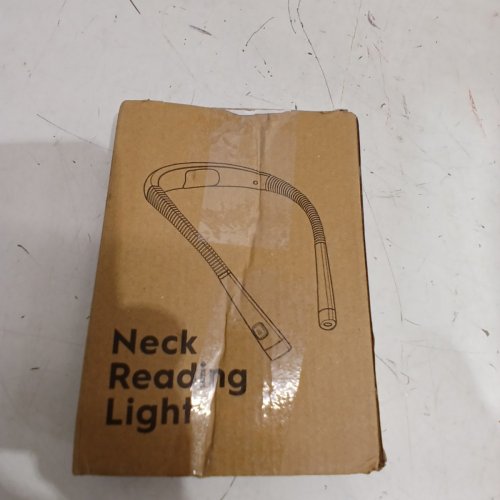RECHARGEABLE NECK READING LIGHT - BLACK - (MODEL: VNI-NRL01) image 5