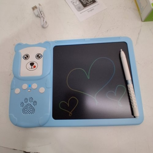 MAGOTAN LEARNING & EDUCATION DRAWING TABLET WITH TALKING FLASH CARDS - BLUE (MODEL: Y5) image 2