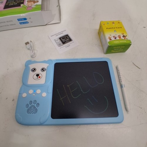 MAGOTAN LEARNING & EDUCATION DRAWING TABLET WITH TALKING FLASH CARDS - BLUE (MODEL: Y5) image 4