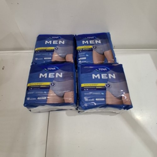 72PK TENA MEN PROTECTIVE UNDERWEAR - MAXIMUM ABSORBENCY - EXTRA LARGE image 2