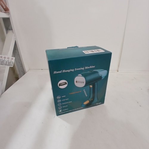 FOLDABLE HAND HANGING IRONING STEAMER MACHINE - 1500W - BLACK (MODEL: DJ.1011) image 3
