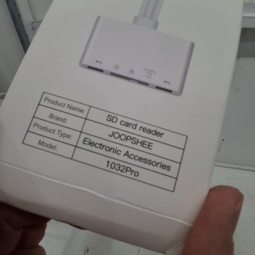 JOOPSHEE MULTI-FUNCTION MEMORY SD CARD READER USB ADAPTER - WHITE (MODEL: 1032PRO) image 2