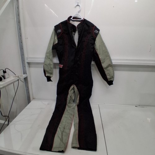 MEN'S K1 RACEGEAR RACING SUIT - MEDIUM 52 - GREY/BLACK/BEIGE image 2