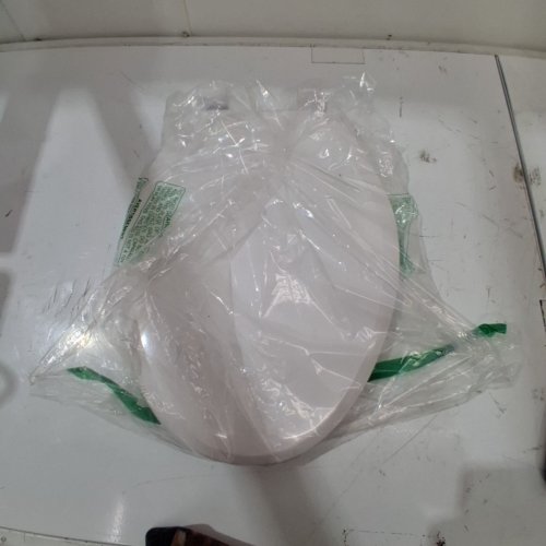 ELONGATED TOILET SEAT - 18" - WHITE image 2