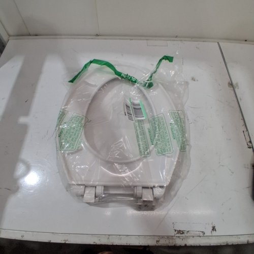 ELONGATED TOILET SEAT - 18" - WHITE image 4