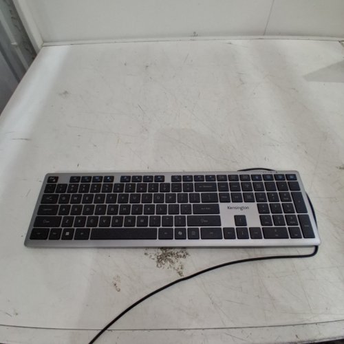 KENSINGTON USB-C / USB-A FULL-SIZE WIRED KEYBOARD - GREY/BLACK (MODEL: KB515) image 3