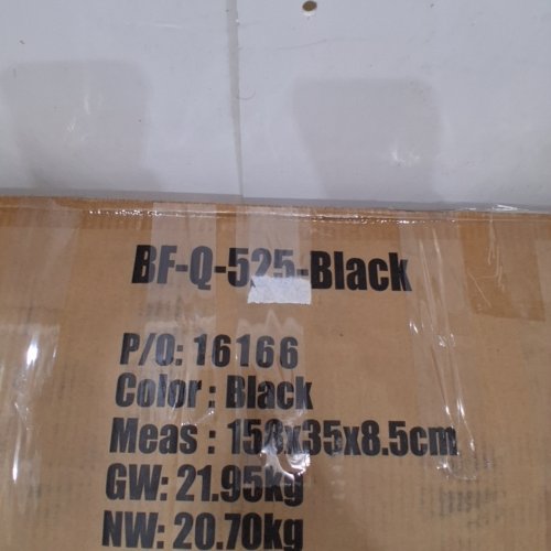 DOPINMIN NO BOX SPRING METAL BED FRAME - QUEEN - BLACK (MODEL: BF-Q-525) image 7