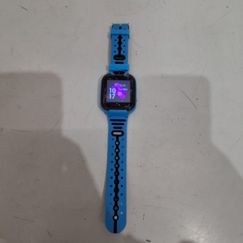 KID'S TOUCHSCREEN 4G SMARTWATCH WITH CAMERA - WATERPROOF - BLUE/BLACK image 3