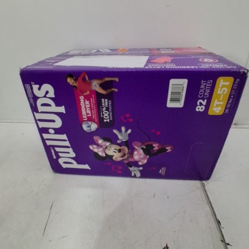 82PK HUGGIES PULL-UPS DISPOSABLE TRAINING PANTS - SIZE 4T-5T - MINNIE MOUSE image 2