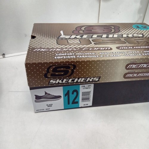 MEN'S SKECHERS STANTON BUNGEE SHOE WITH SWIFT FIT - SIZE 12 - BROWN LACK (STYLE: 1968310/182008CS) image 5