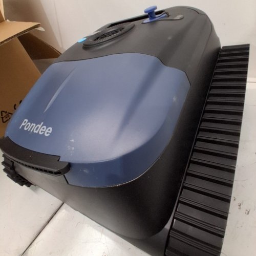 PONDEE ATLASROBO X5 POOL VACUUM ROBOT - WALL AND WATERLINE CLEANING ROBOT WITH INTELLIGENT ROUTE PLANNING - FOR POOLS UP TO 3229 SQ. FT - CORDLESS POOL CLEANER - BLUE (MODEL: X5) image 4