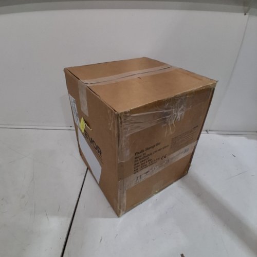 12PK VEVOR PLASTIC STORAGE BINS - 11" X 5" X 5" - BLUE/RED - (MODEL:V3) image 3