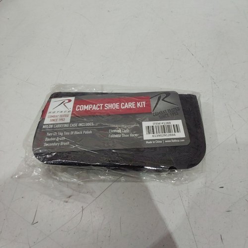 ROTHCO COMPACT SHOE CARE KIT - BLACK (ITEM: 1269) image 3