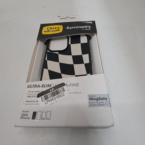OTTERBOX SYMMETRY SERIES IPHONE 16 CASE FOR MAGSAFE - WAVY CHARCOAL BLACK image 4