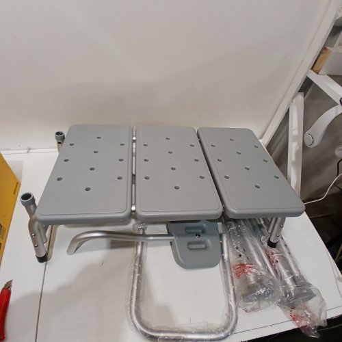 MEDLINE BY GUARDIAN TRANSFER BENCH WITH BACK & MICROBAN ANTIMICROBIAL TREATMENT - (MODEL: G3-100KBX1) image 3