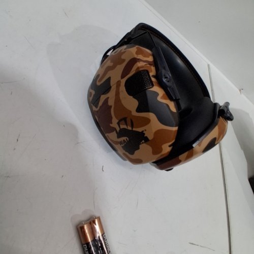WALKER'S GAME EAR RAZOR SLIM ELECTRONIC MUFF, KRYPTEK CAMO image 3