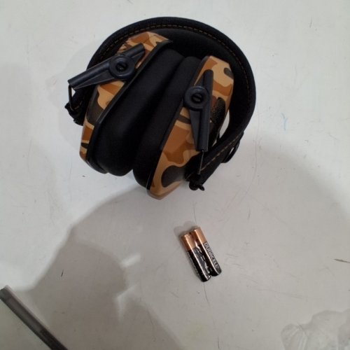 WALKER'S GAME EAR RAZOR SLIM ELECTRONIC MUFF, KRYPTEK CAMO image 5