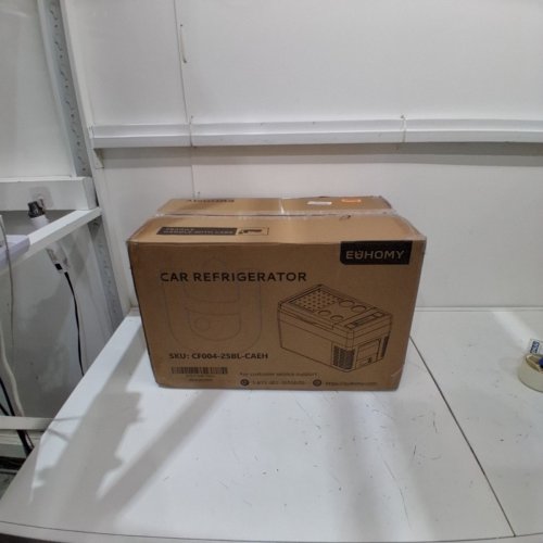 EUHOMY ELECTRIC COOLER/REFRIGERATOR - 26QT - 12/24V - DC 110-240V AC - BLACK/GREY (MODEL: CF004-25) image 5